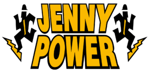 Jenny power contorno blanco pequeño